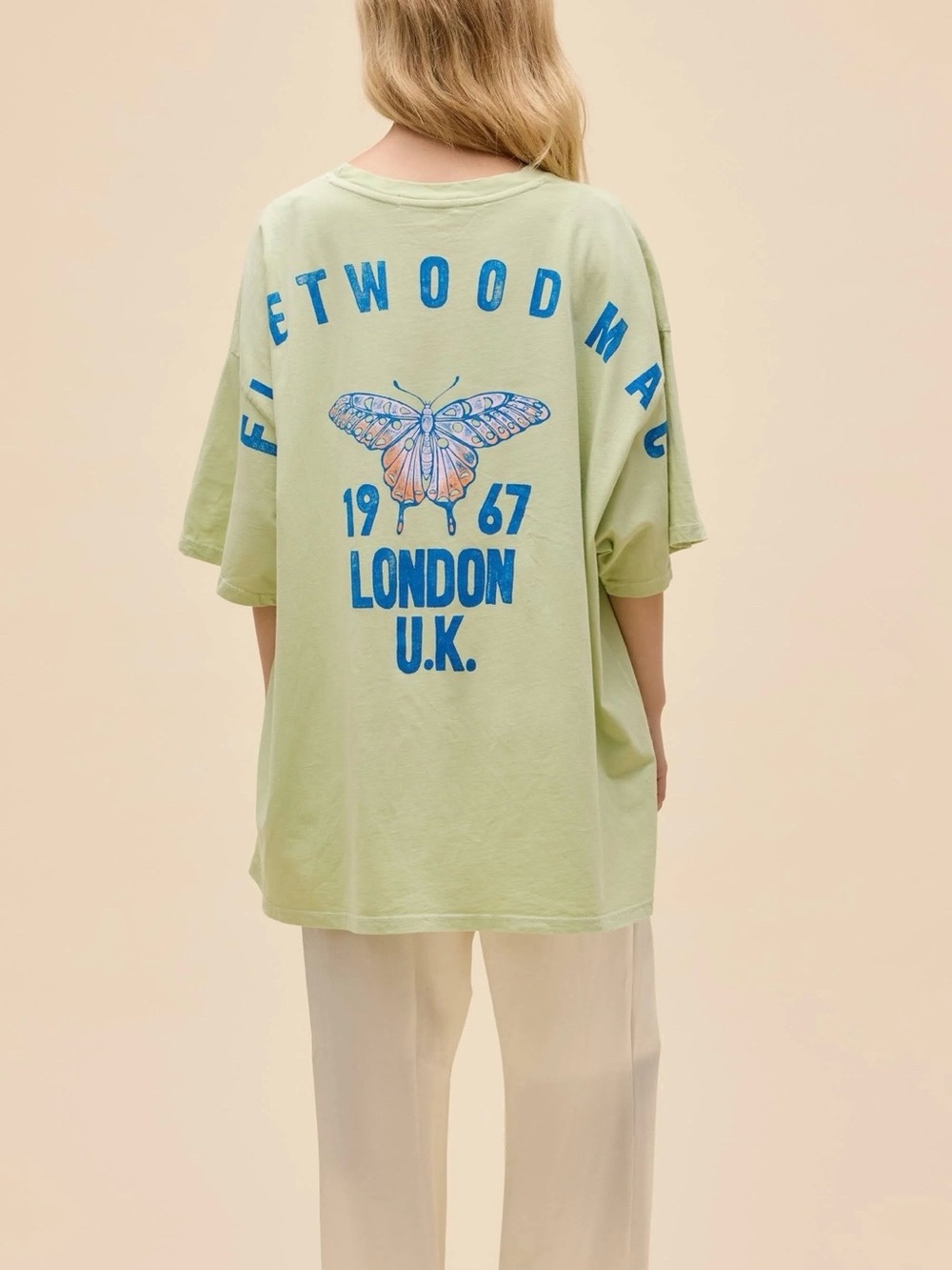 Daydreamer Fleetwood Mac 1967 Butterfly One Size Tee